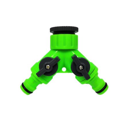 ข้อต่อก๊อกน้ำ 2 ทาง GARTENE DGM2107 1/2x5/8 นิ้ว_0