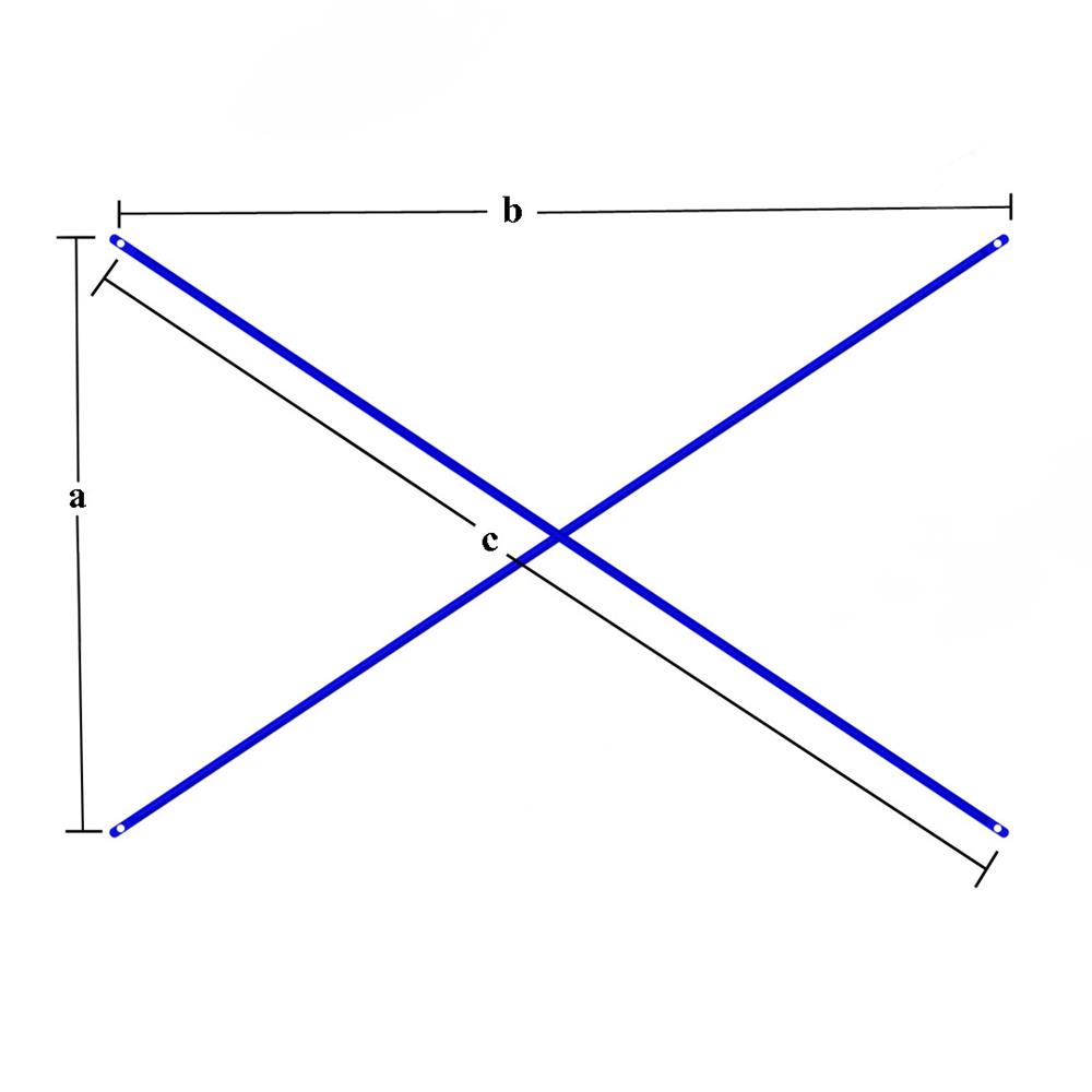 กากบาทนั่งร้าน FS 1.829x1.219x2.198 ม.