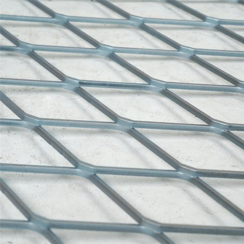 ตะแกรงเหล็กฉีก วีแอนด์พี XS-61 ชุบซิงค์ไฟฟ้า