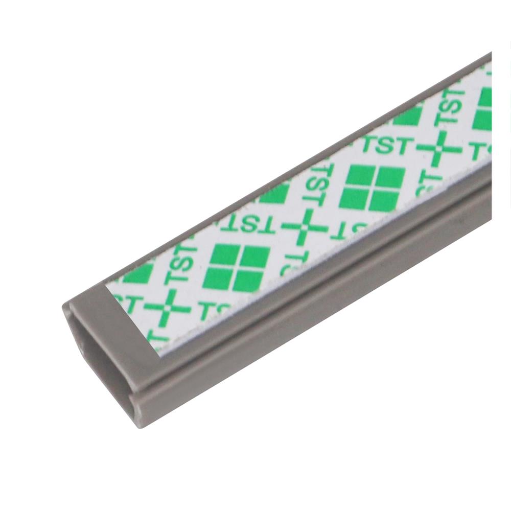 รางโทรศัพท์ ELEKTRA 18 มม. 2 เมตร สีเทา