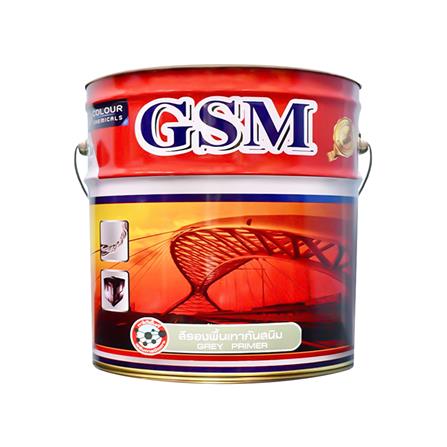 สีรองพื้นกันสนิม GSM สีเทา 1 แกลลอน_0