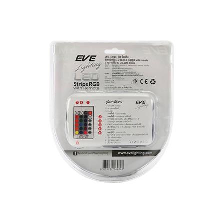 ไฟเส้น LED EVE STRIP 5050 7.2 วัตต์/ม. 5 ม. RGB IP20_3