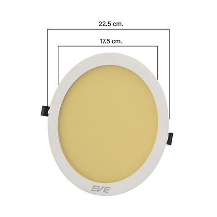 ดาวน์ไลท์ LED EVE PANEL LIGHT CIRCLE 565210 18 วัตต์ WARMWHITE_5