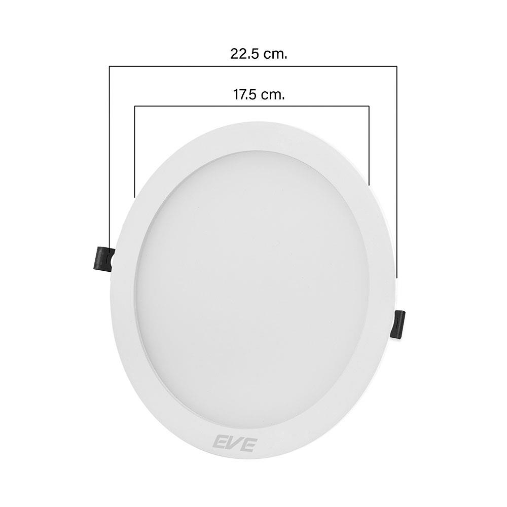 ดาวน์ไลท์ LED EVE PANEL LIGHT CIRCLE 565203 18 วัตต์ DAYLIGHT