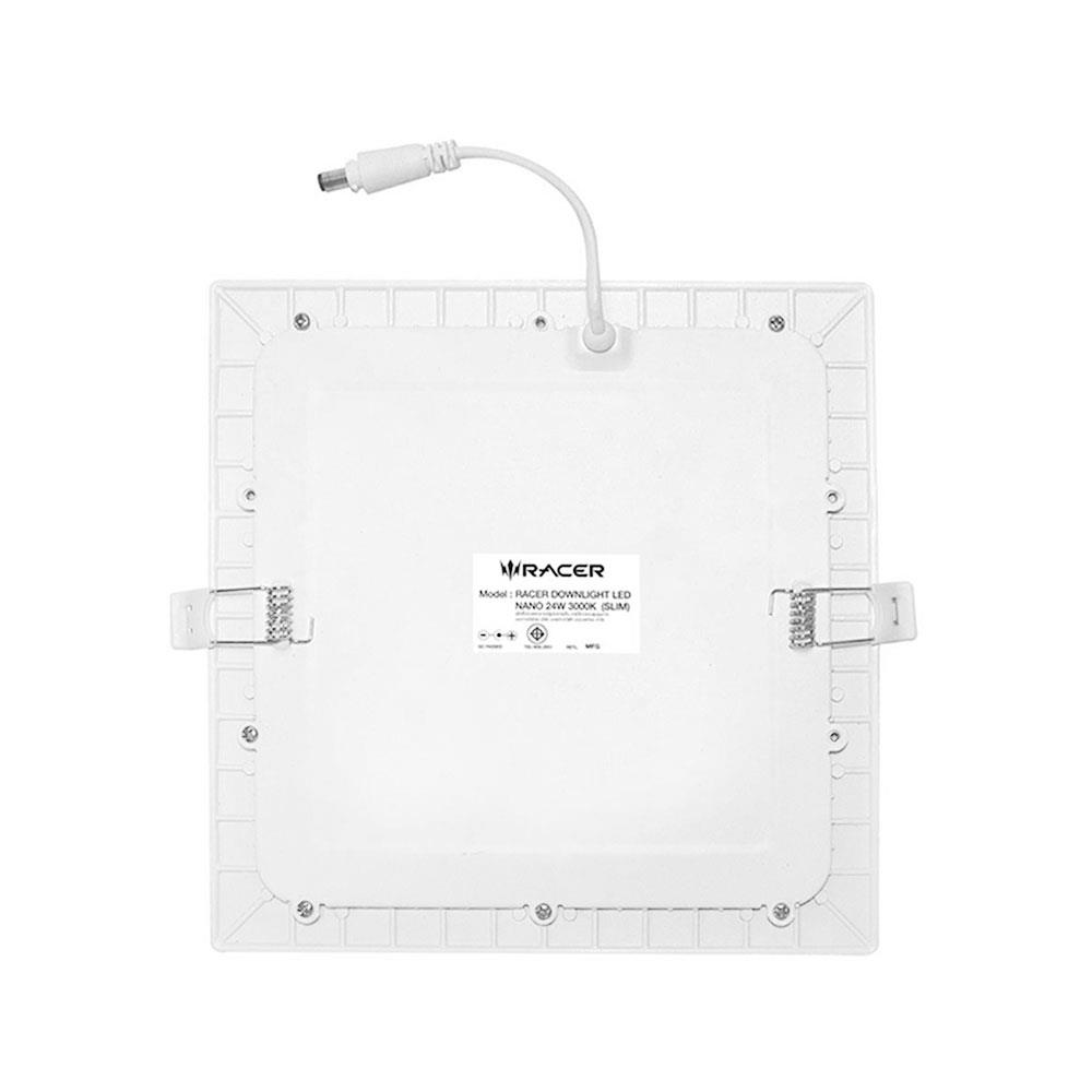 ดาวน์ไลท์ LED RACER NANO-Q 24 วัตต์ WARMWHITE