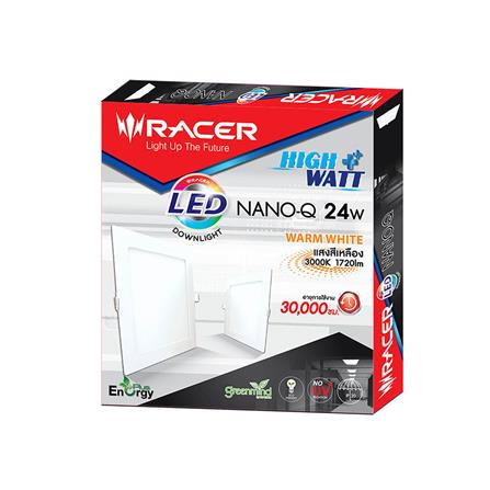 ดาวน์ไลท์ LED RACER NANO-Q 24 วัตต์ WARMWHITE_3