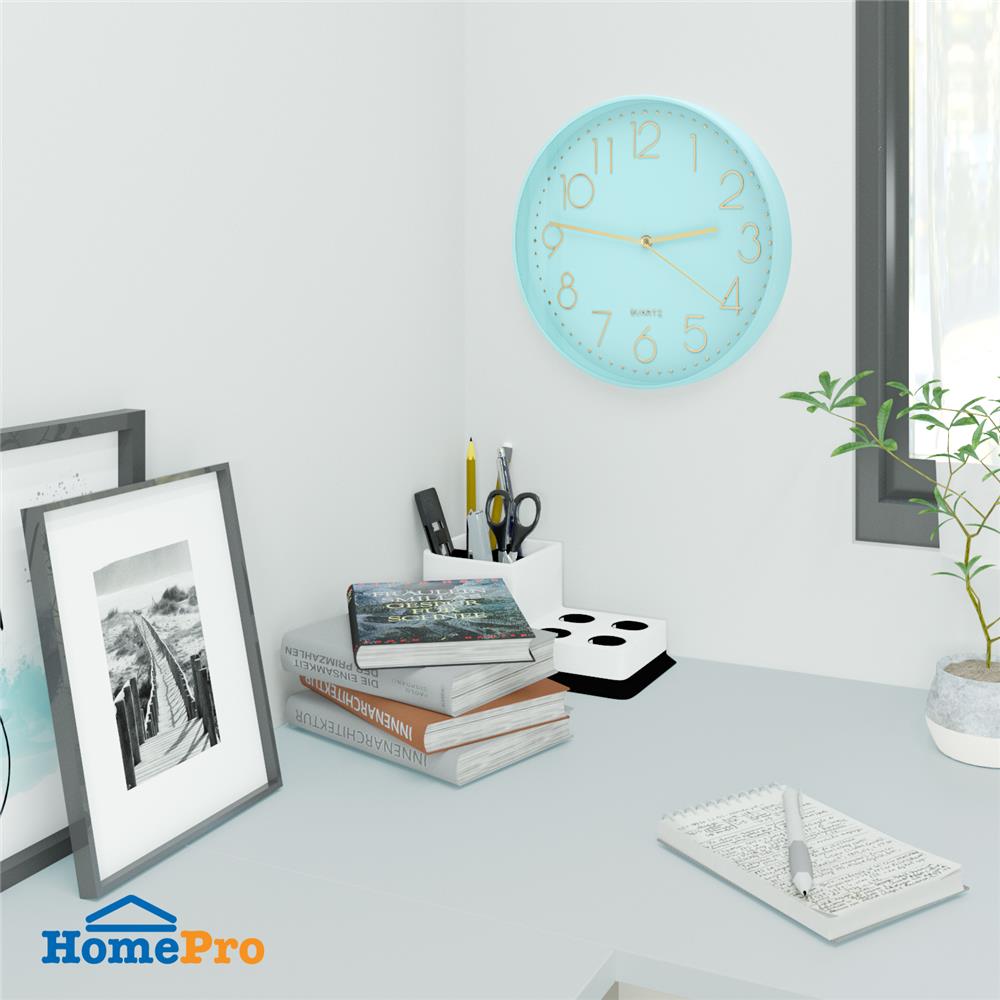 นาฬิกาแขวน HOME LIVING STYLE ENBOSU 12 นิ้ว สีเขียว