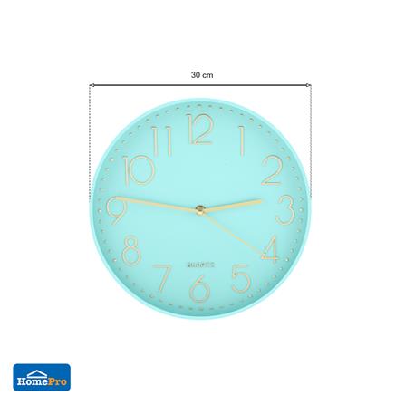 นาฬิกาแขวน HOME LIVING STYLE ENBOSU 12 นิ้ว สีเขียว_4