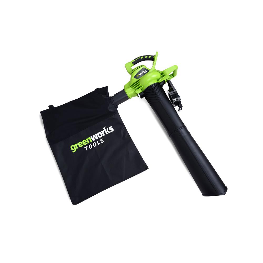 เครื่องเป่าใบไม้ (พร้อมแบตเตอรี่) GREENWORKS GWS0008 40 โวลต์