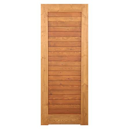 ประตูไม้สนNZ D2D Eco Pine-Ezero 3 80x200 ซม. สีBurnt Ash_0