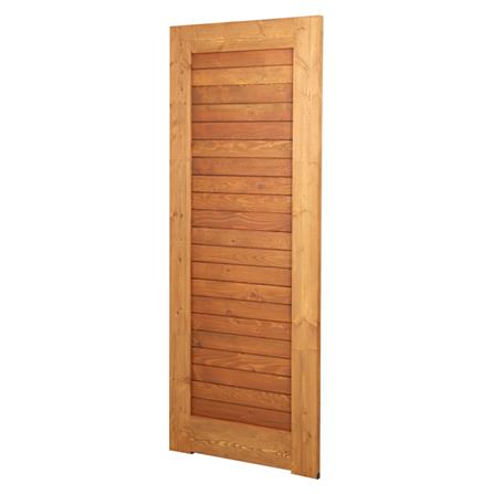 ประตูไม้สนNZ D2D Eco Pine-Ezero 3 80x200 ซม. สีBurnt Ash_1