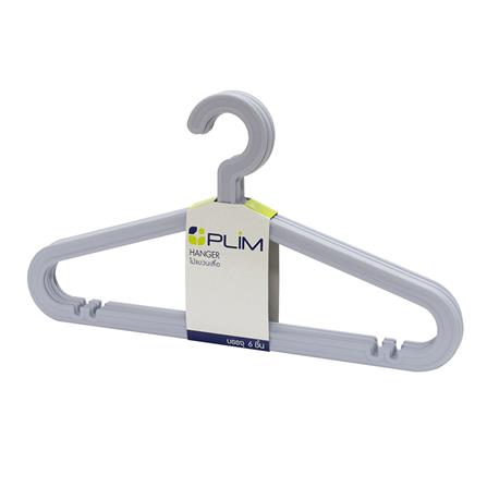 CLOTHES HANGER PLIM FRIENDLY H-005 PACK6 BLUE