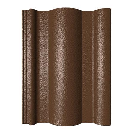 กระเบื้องหลังคาคอนกรีต TPI UTOPIA 33x42 ซม. สีน้ำตาลแทมมารีน_0