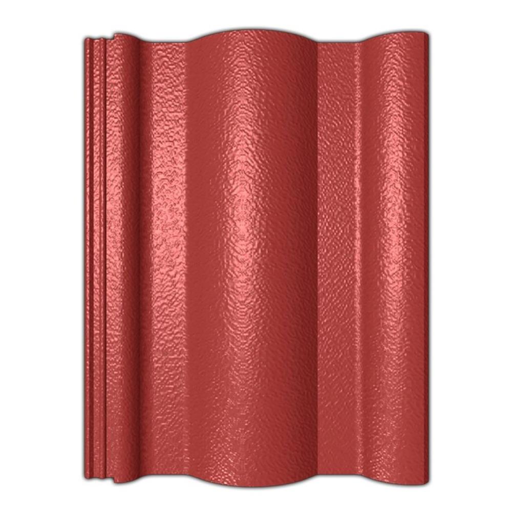 กระเบื้องหลังคาคอนกรีต TPI UTOPIA 33x42 ซม. สีแดงดาหลา