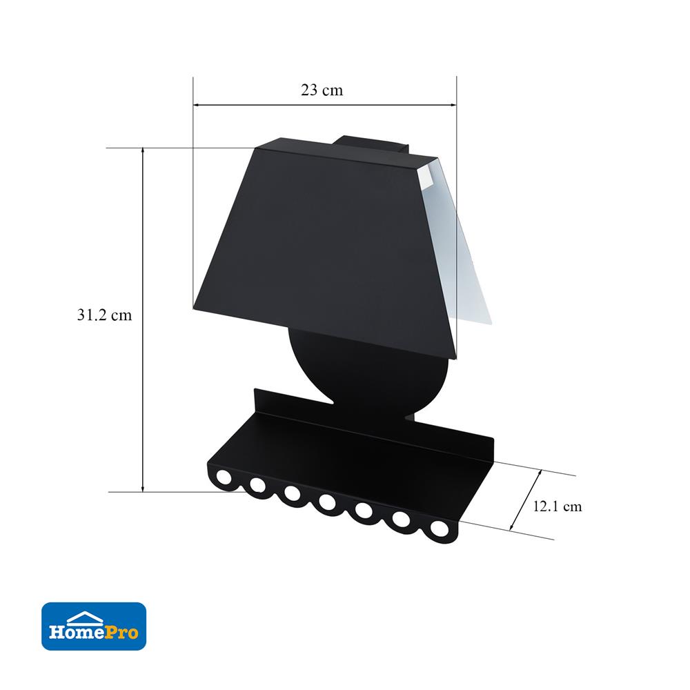 ไฟกิ่งภายใน LED CARINI VW0216-1B 5 วัตต์ DAYLIGHT สีดำ 1 หัว