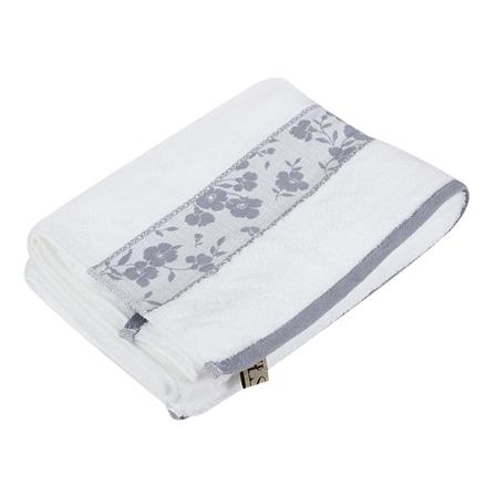 TOWEL HOME LIVING STYLE CAROLE 27X54" GRAY