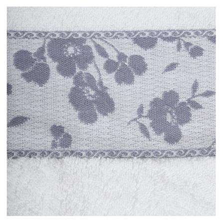 TOWEL HOME LIVING STYLE CAROLE 27X54" GRAY