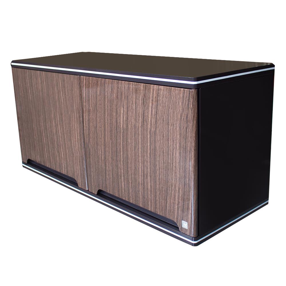 ตู้คู่ KING CURVE 90X42 ซม.P2 DARK WOOD