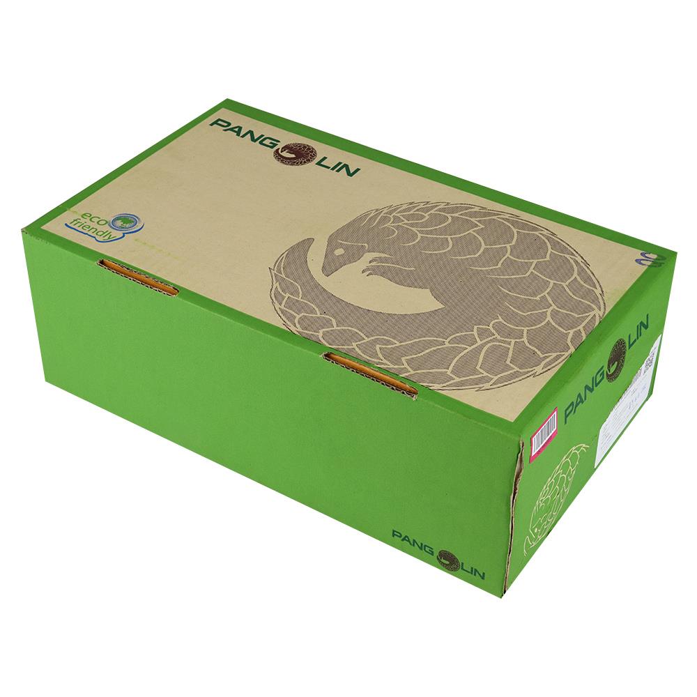 รองเท้านิรภัยหนังหุ้มส้น พื้น PU PANGOLIN PG9711 เบอร์ 44 สีดำ