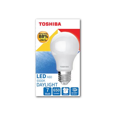 หลอด LED TOSHIBA A60 G7 15000Hr 7 วัตต์ DAYLIGHT E27_1
