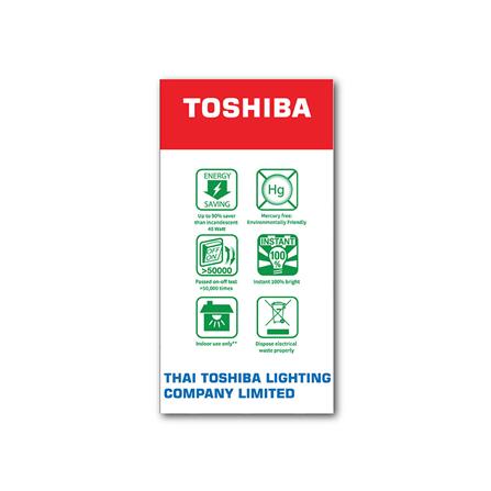 หลอด LED TOSHIBA A45 G7 15000Hr 4 วัตต์ COOLWHITE E27_2