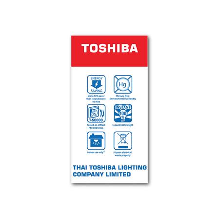 หลอด LED TOSHIBA A45 G7 15000Hr 4 วัตต์ DAYLIGHT E27_2
