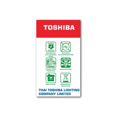 หลอด LED TOSHIBA A60 G7 15000Hr 7 วัตต์ COOLWHITE E27_2