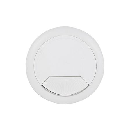 ช่องร้อยสายไฟกลม PANSIAM CC-10W 60 มม. สีขาว_1
