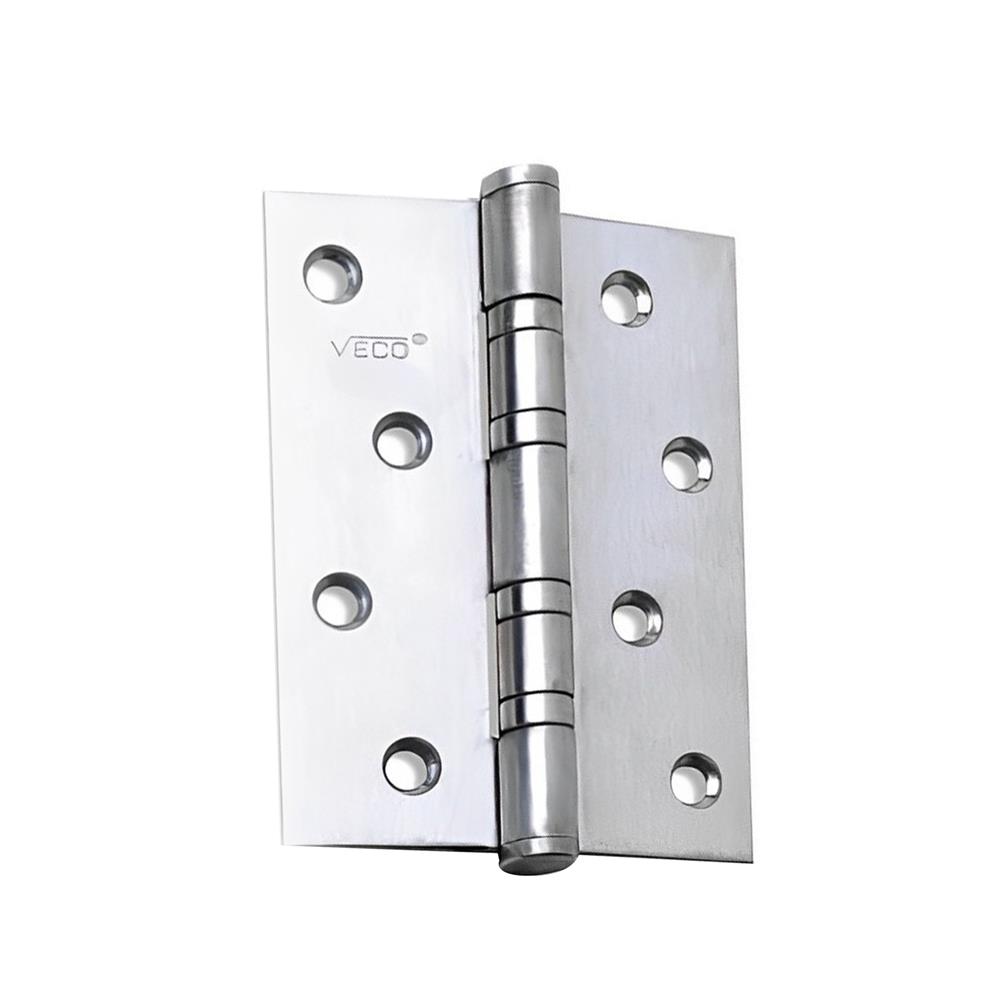 บานพับ 4x3 นิ้ว x 2 มม. VECO 4BB สีสเตนเลส (แพ็ก 3 ชิ้น) 1 แถม 1