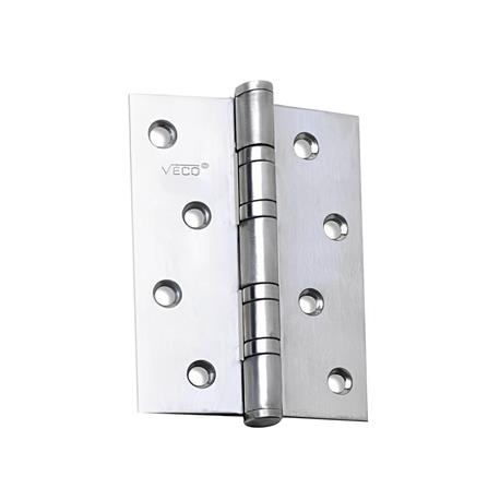 บานพับ 4x3 นิ้ว x 2 มม. VECO 4BB สีสเตนเลส (แพ็ก 3 ชิ้น) 1 แถม 1_0