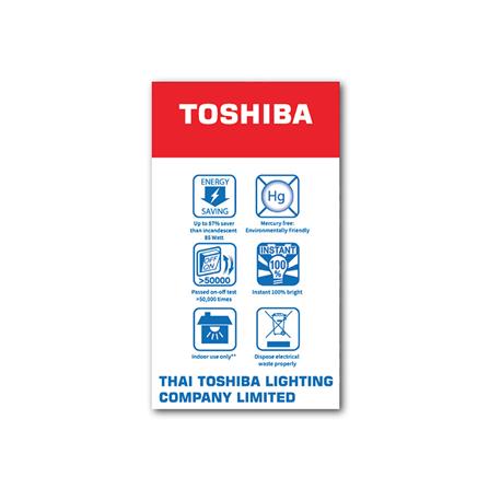 หลอด LED TOSHIBA A60 G7 15000Hr 11 วัตต์ DAYLIGHT E27_2