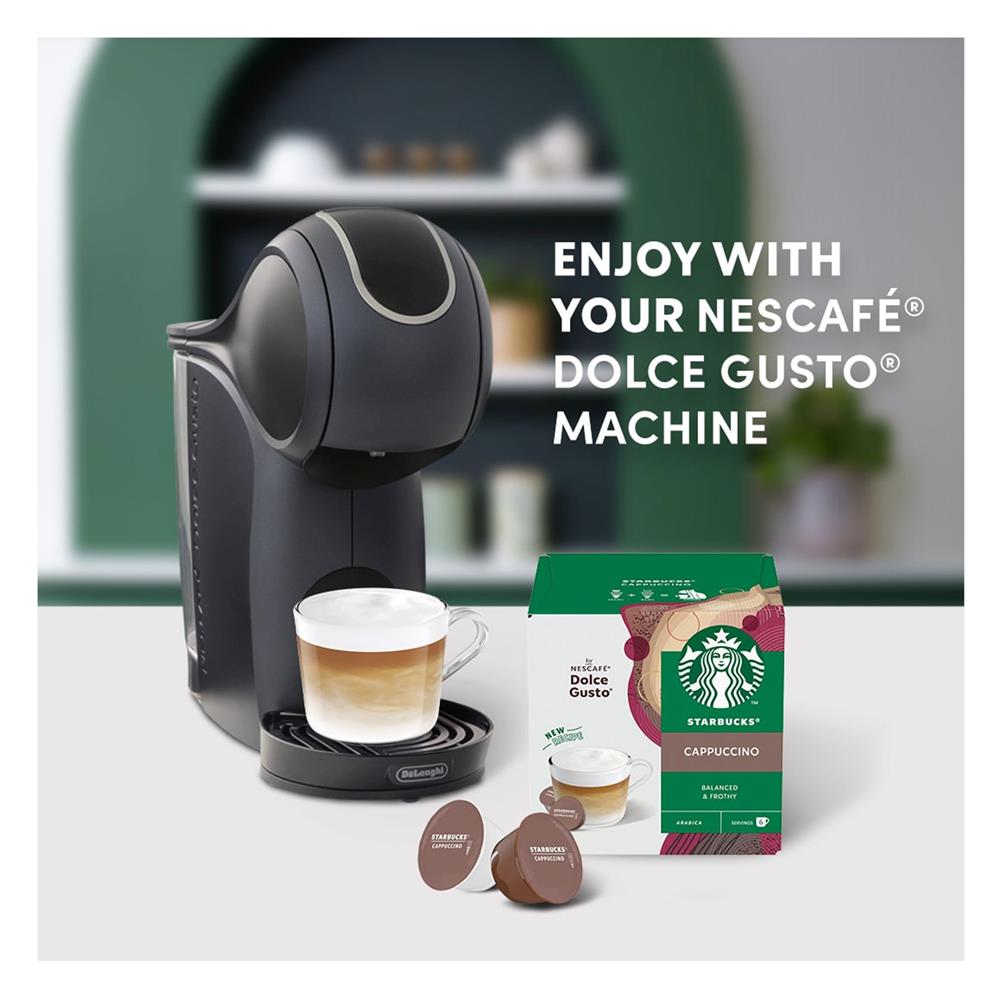 แคปซูลเครื่องชงกาแฟ NESCAFE DOLCE GUSTO STARBUCKS CAPPUCCINO