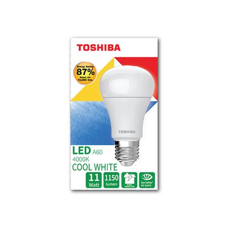 หลอด LED TOSHIBA A60 G7 15000Hr 11 วัตต์ COOLWHITE E27_1