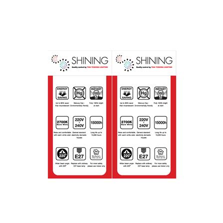 หลอด LED TOSHIBA A60 SHINE 9 วัตต์ WARMWHITE E27 2 ชิ้น/แพ็ค_3