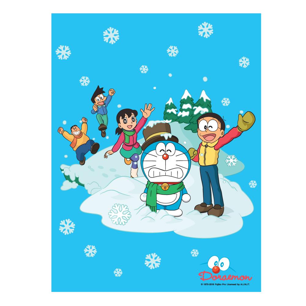 มู่ลี่ PVC WSP DORAEMON ICE 80X200 ซม. สีฟ้า