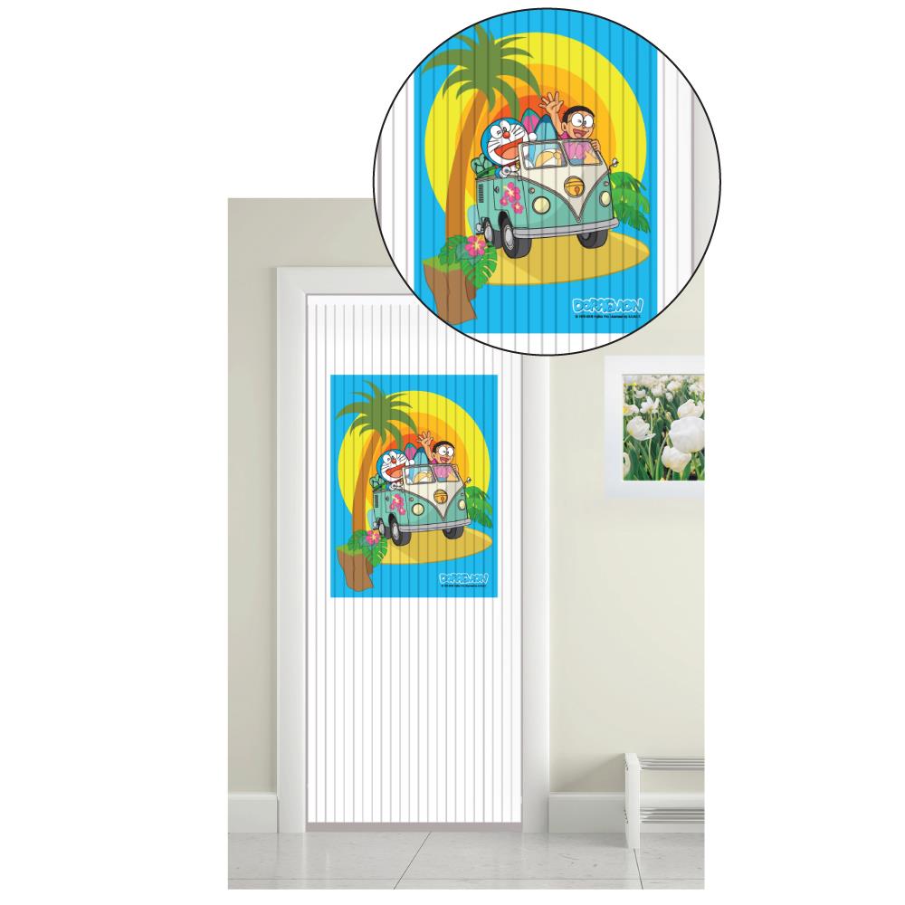 มู่ลี่ PVC WSP DORAEMON 80X200 ซม. สีฟ้า