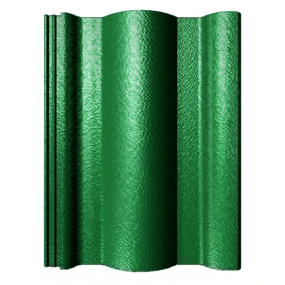 กระเบื้องคอนกรีต ผิวส้ม TPI UTOPIA 33x42x2.4 ซม. สีเขียวอำพัน