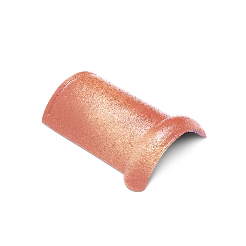 ครอบสันโค้ง DURAONE ลอนเศรษฐี สีส้มรุ่งอรุณ