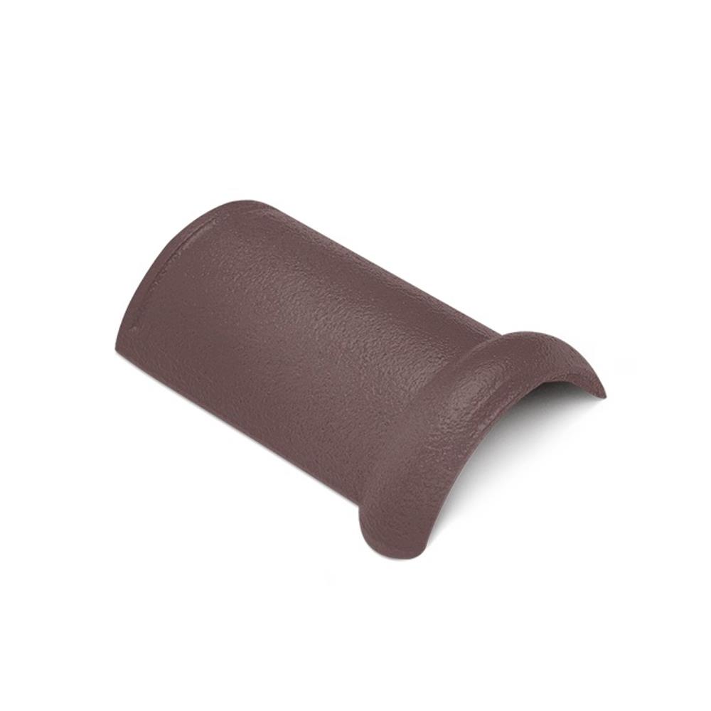 ครอบสันโค้ง DURAONE ลอนเศรษฐี สีน้ำตาลสัมฤทธิ์