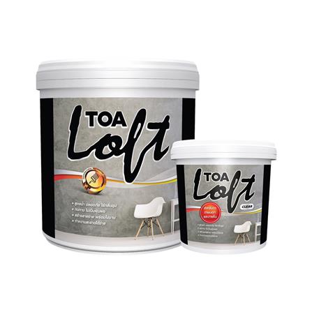 สีน้ำลอฟท์ภายนอก TOA LOFT5 สีแดง 10 กก._0