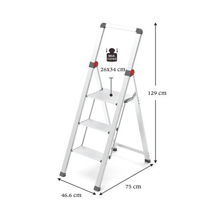 บันไดอะลูมิเนียมพร้อมมือจับ MATALL 3 ขั้น_5