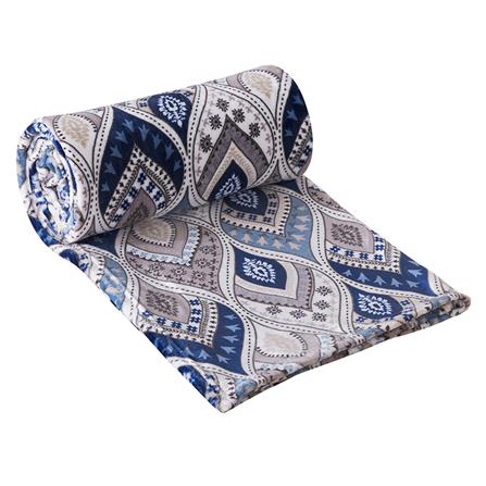 BLANKET HOME LIVING STYLE STONE 60X80" NAVY
