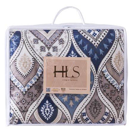 BLANKET HOME LIVING STYLE STONE 60X80" NAVY