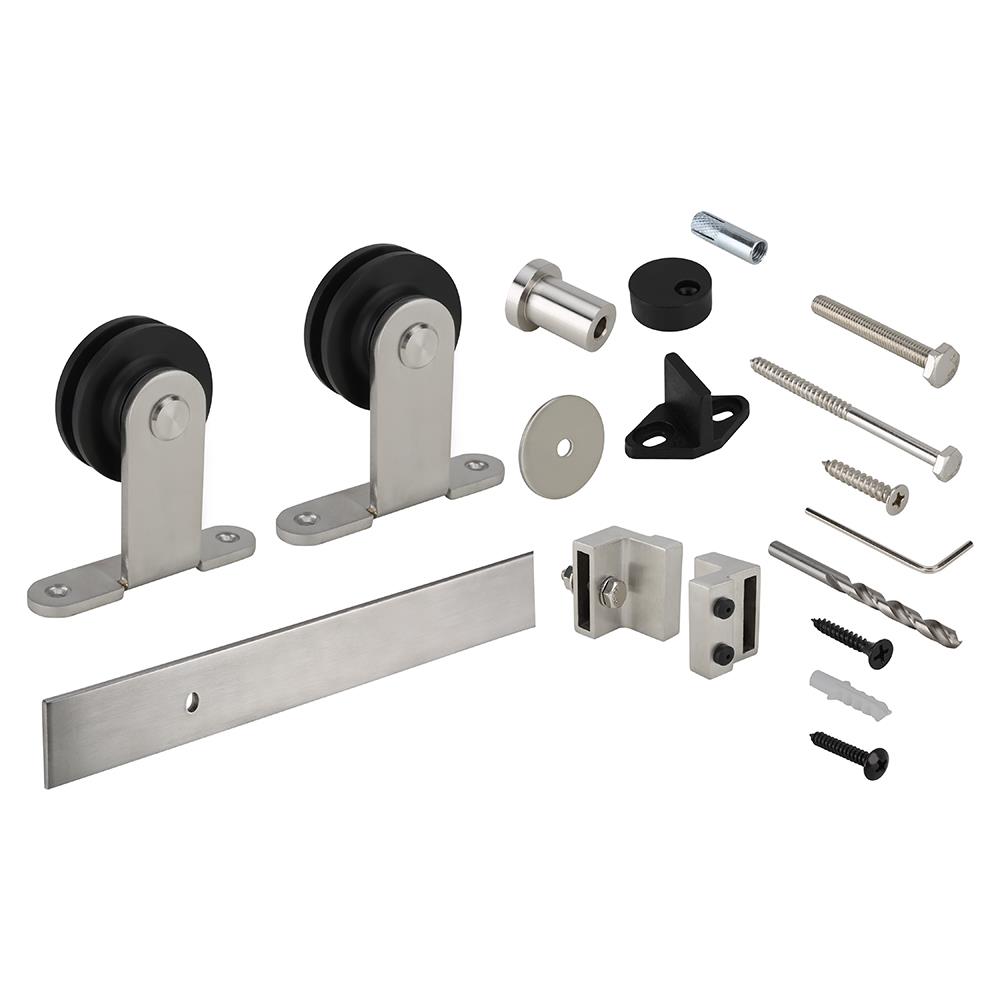 อุปกรณ์บานเลื่อน HAFELE 499.72.091 2.5 เมตร สเตนเลส