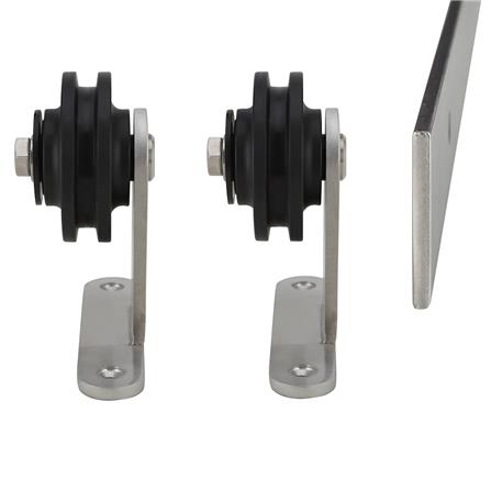 อุปกรณ์บานเลื่อน HAFELE 499.72.091 2.5 เมตร สเตนเลส_3