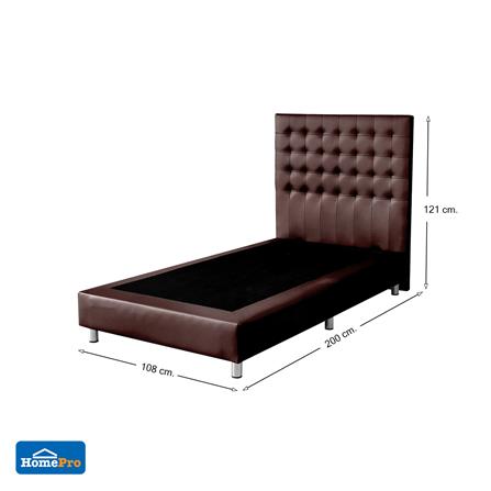 ฐานรองหัวเตียง 3.5 ฟุต HOME LIVING STYLE BERLIN น้ำตาลเข้ม_5