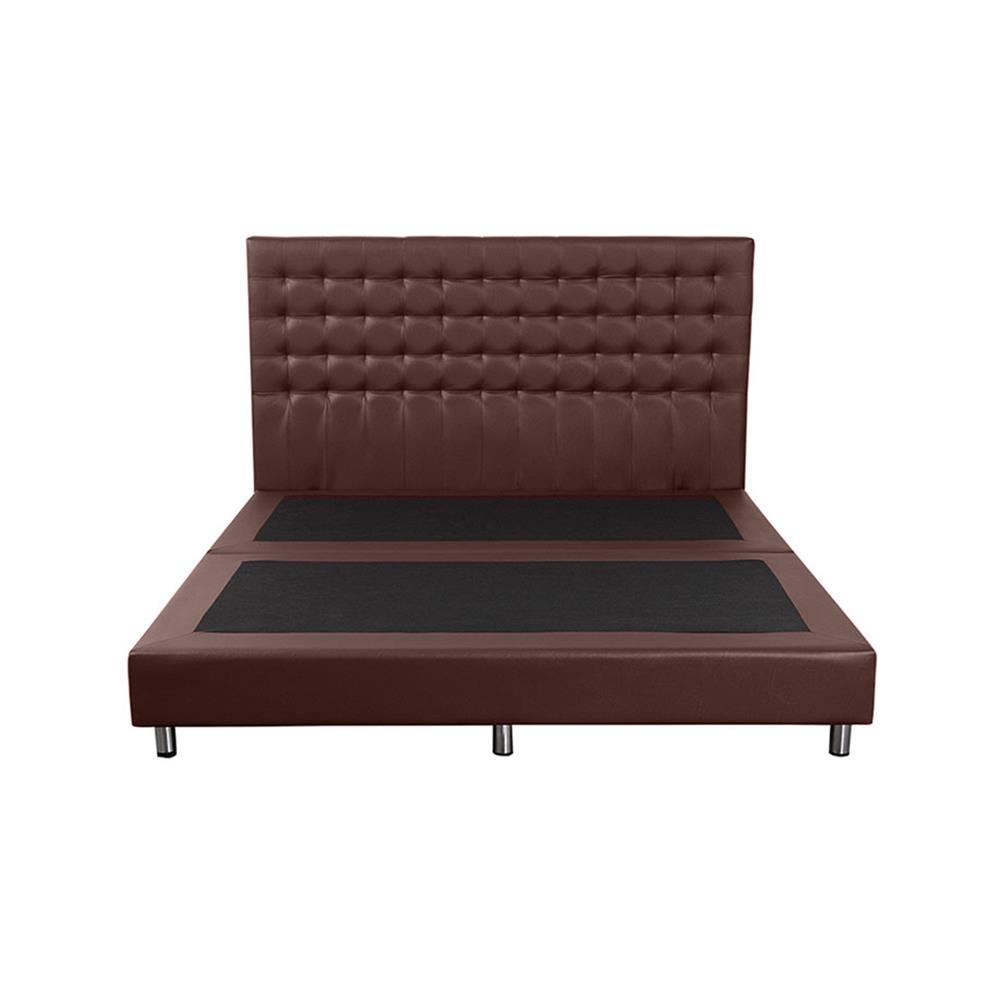 ฐานรองหัวเตียง 6 ฟุต HOME LIVING STYLE BERLIN น้ำตาลเข้ม