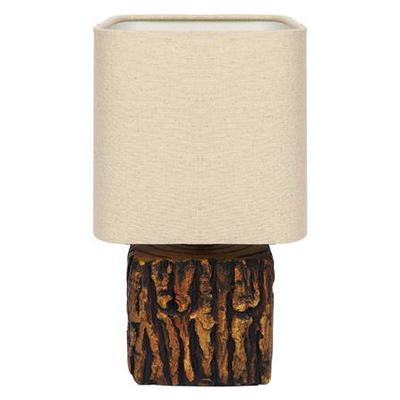 TABLE LAMP CARINI COUNTRY E4317 BROWN