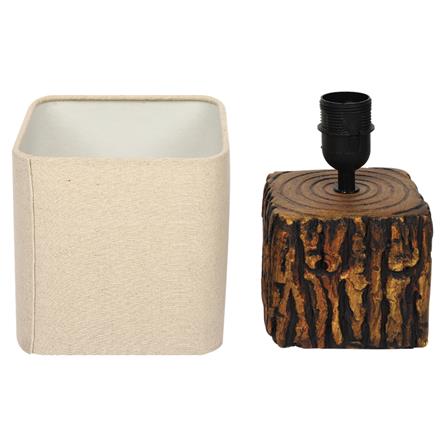 TABLE LAMP CARINI COUNTRY E4317 BROWN