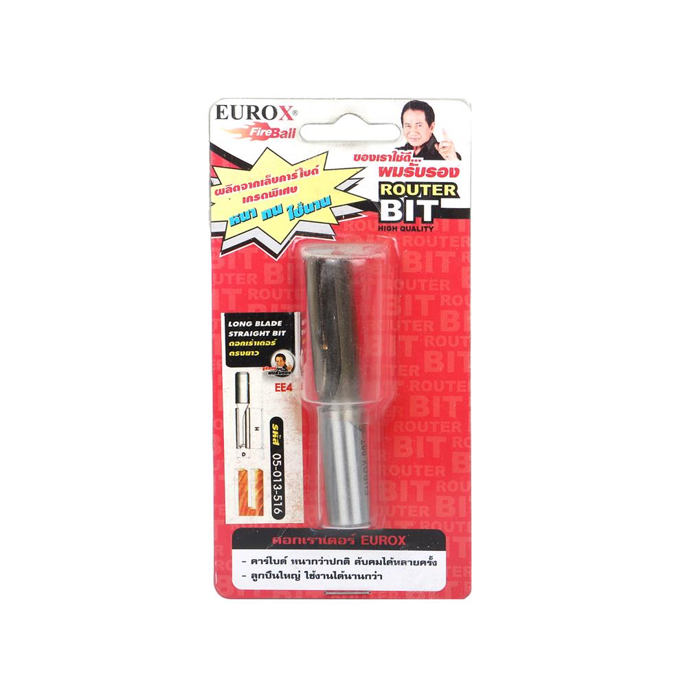 ดอกเร้าเตอร์ตรงแกนใหญ่ EUROX 12.7X12.7 มม.
